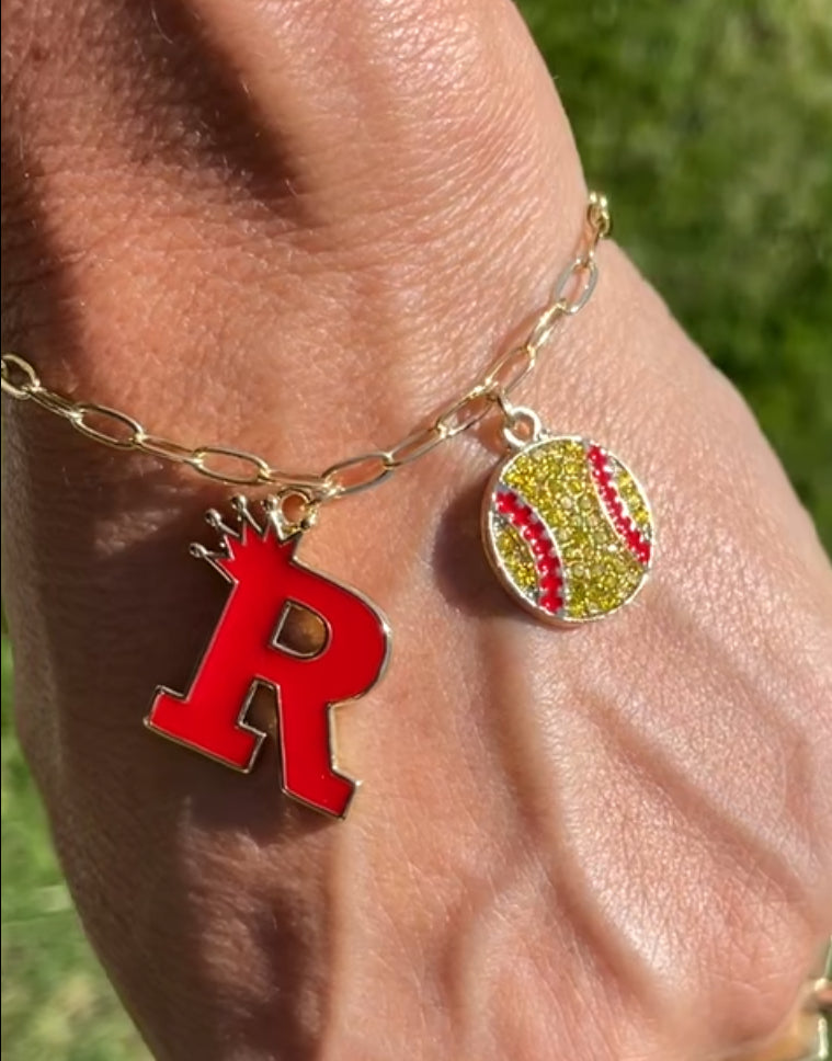 Rosary Softball Bracelet