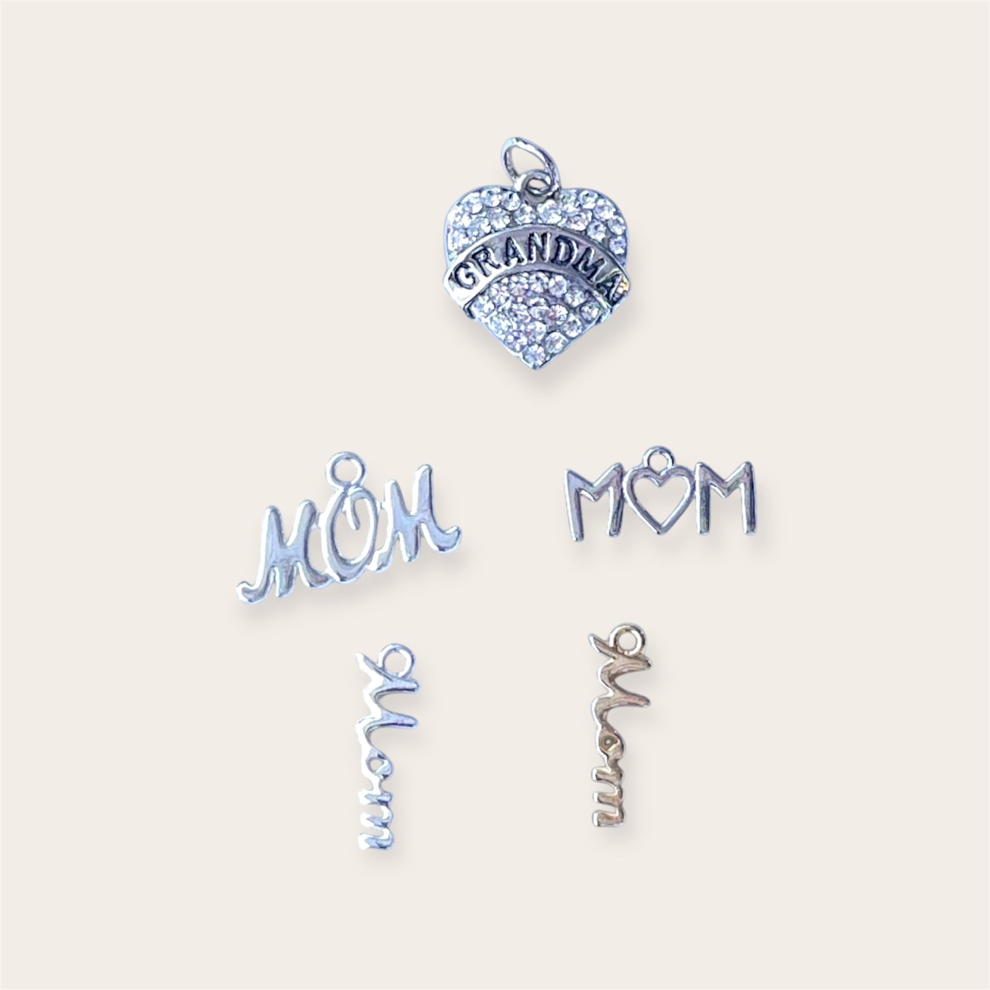 Mom & Grandma Charms