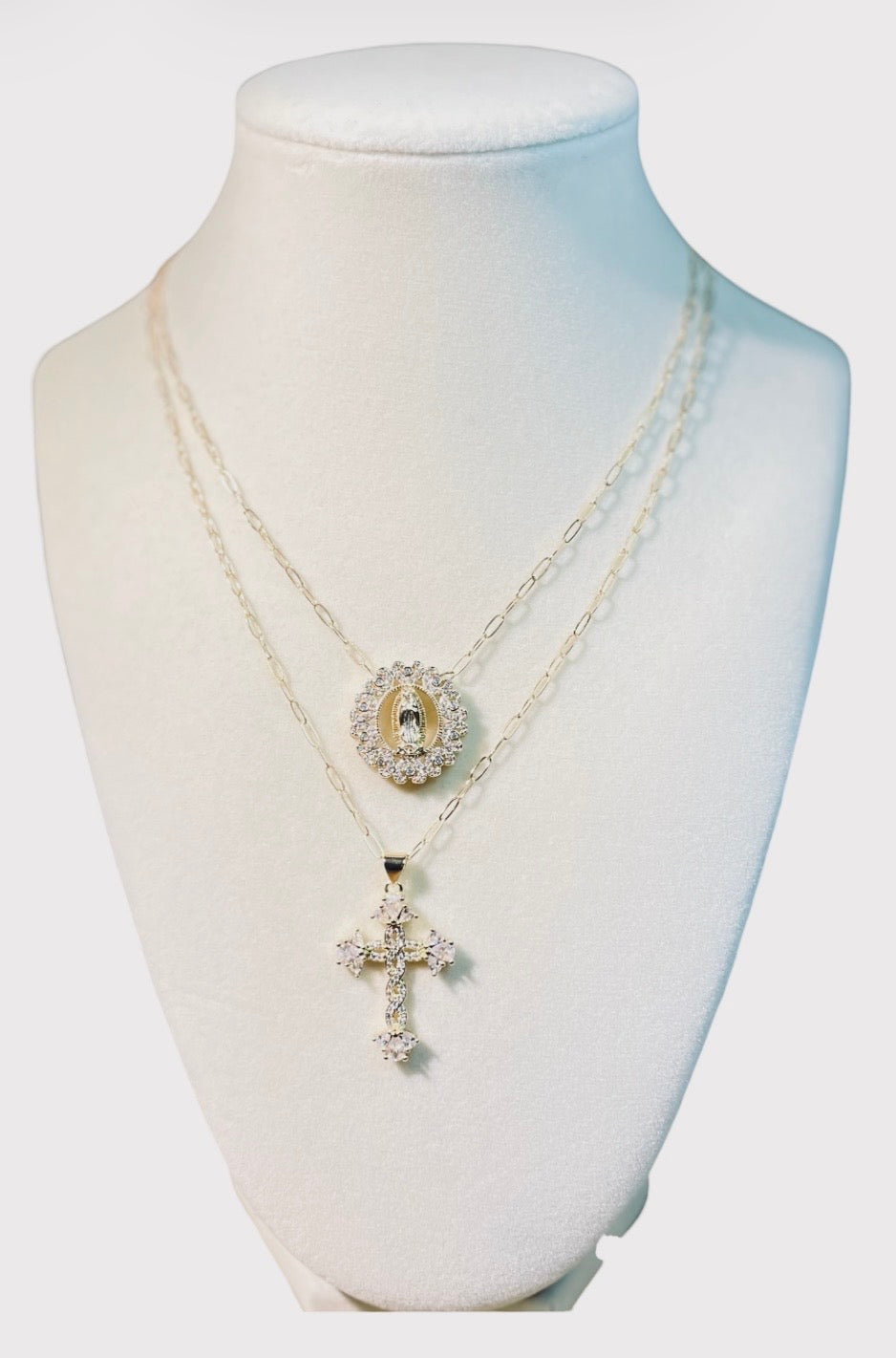 Faith & Light Layered Necklace