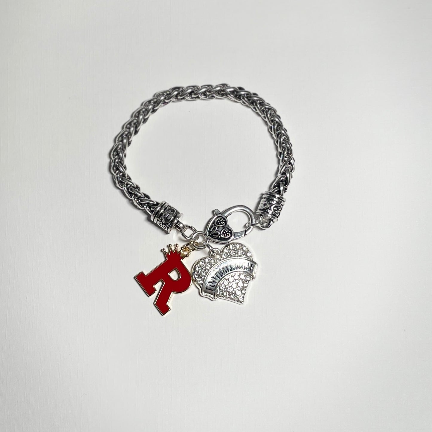 Rosary Academy Football Mom Bracelet