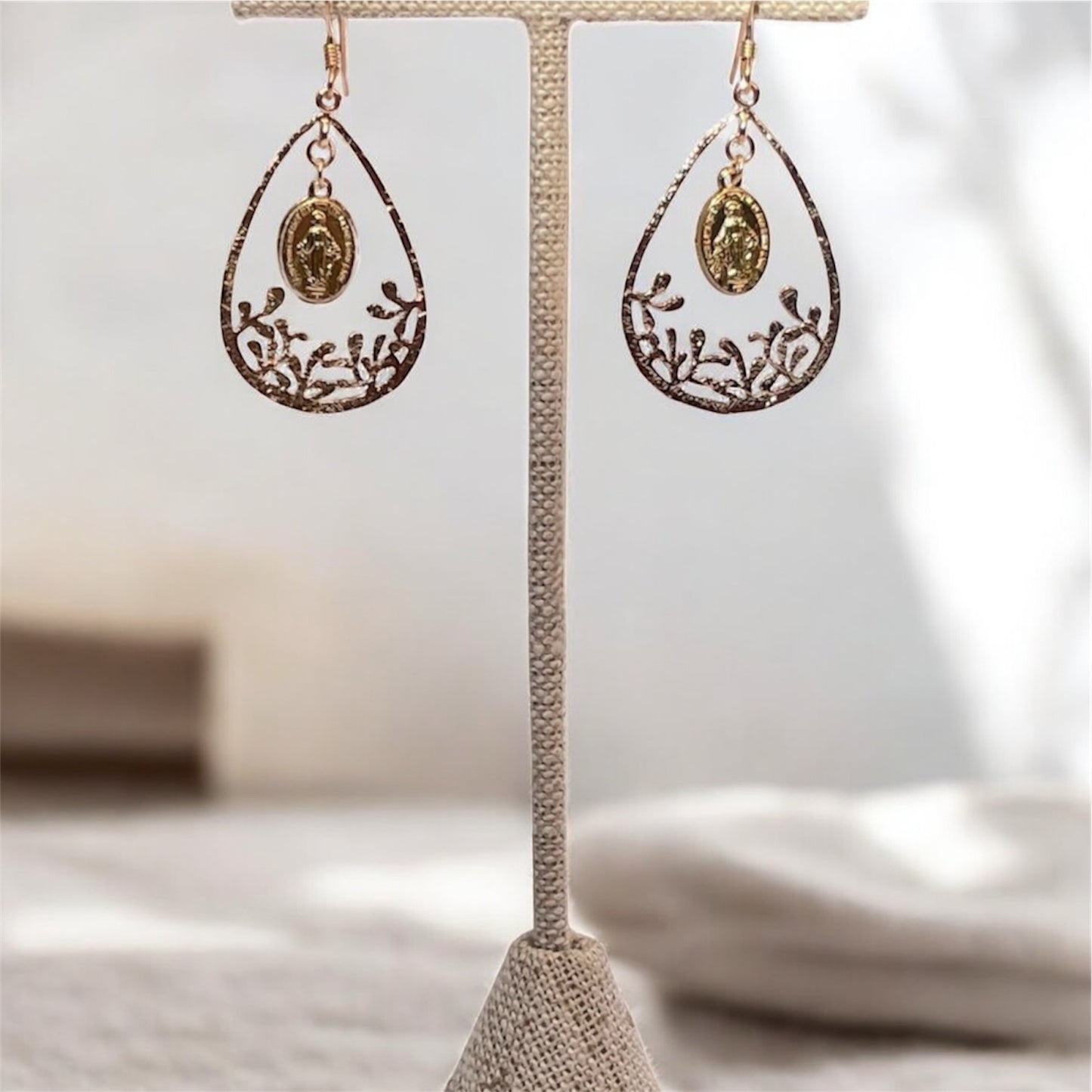 Miraculous Medal Earrings