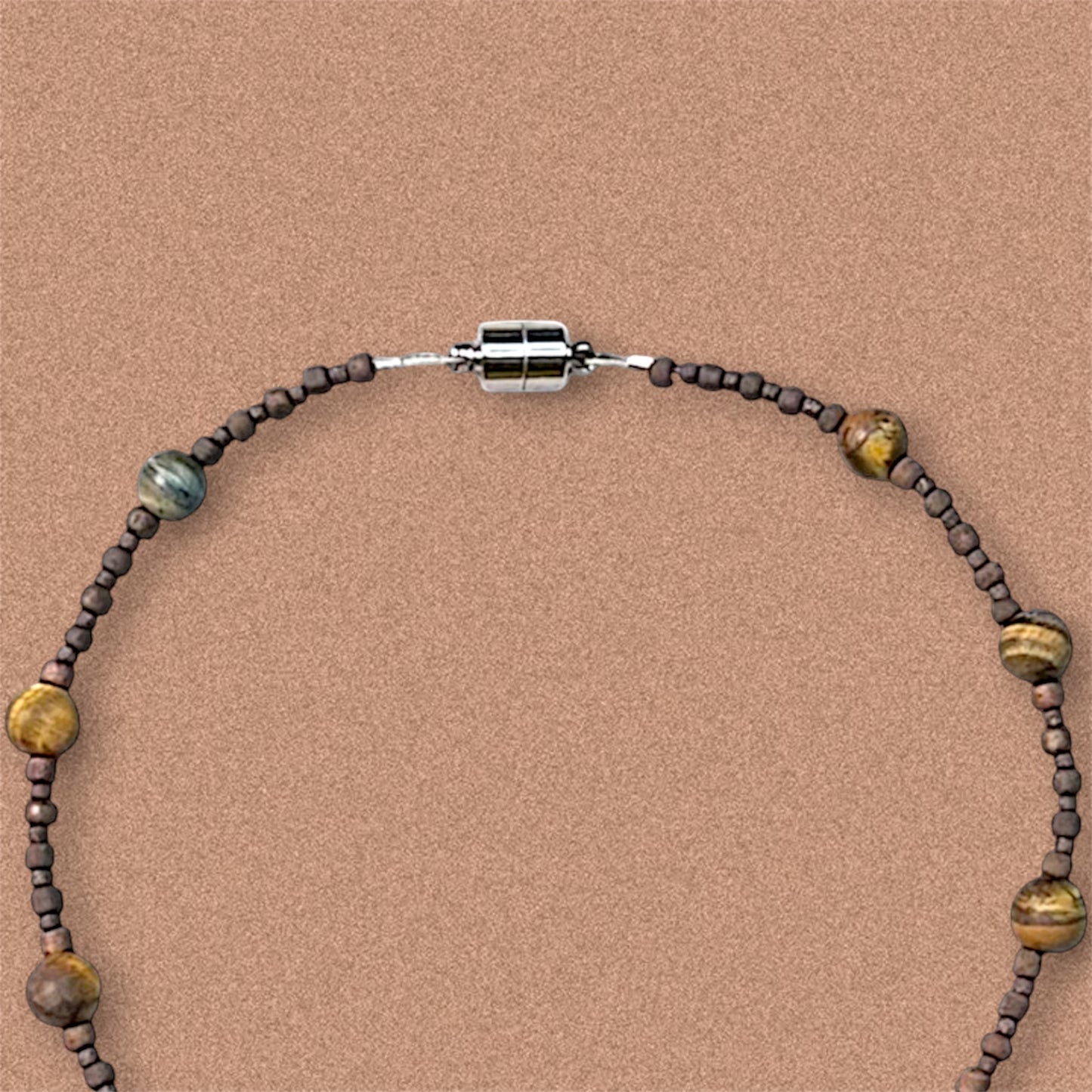 Tigers Eye Car Rosary