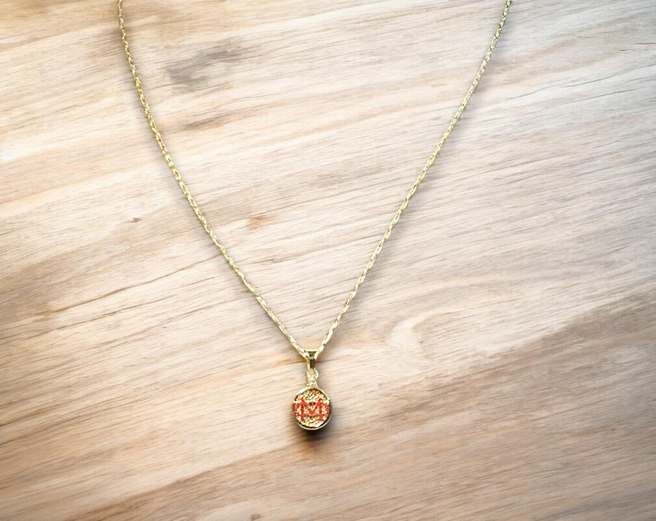 Mater Dei Crest Necklace