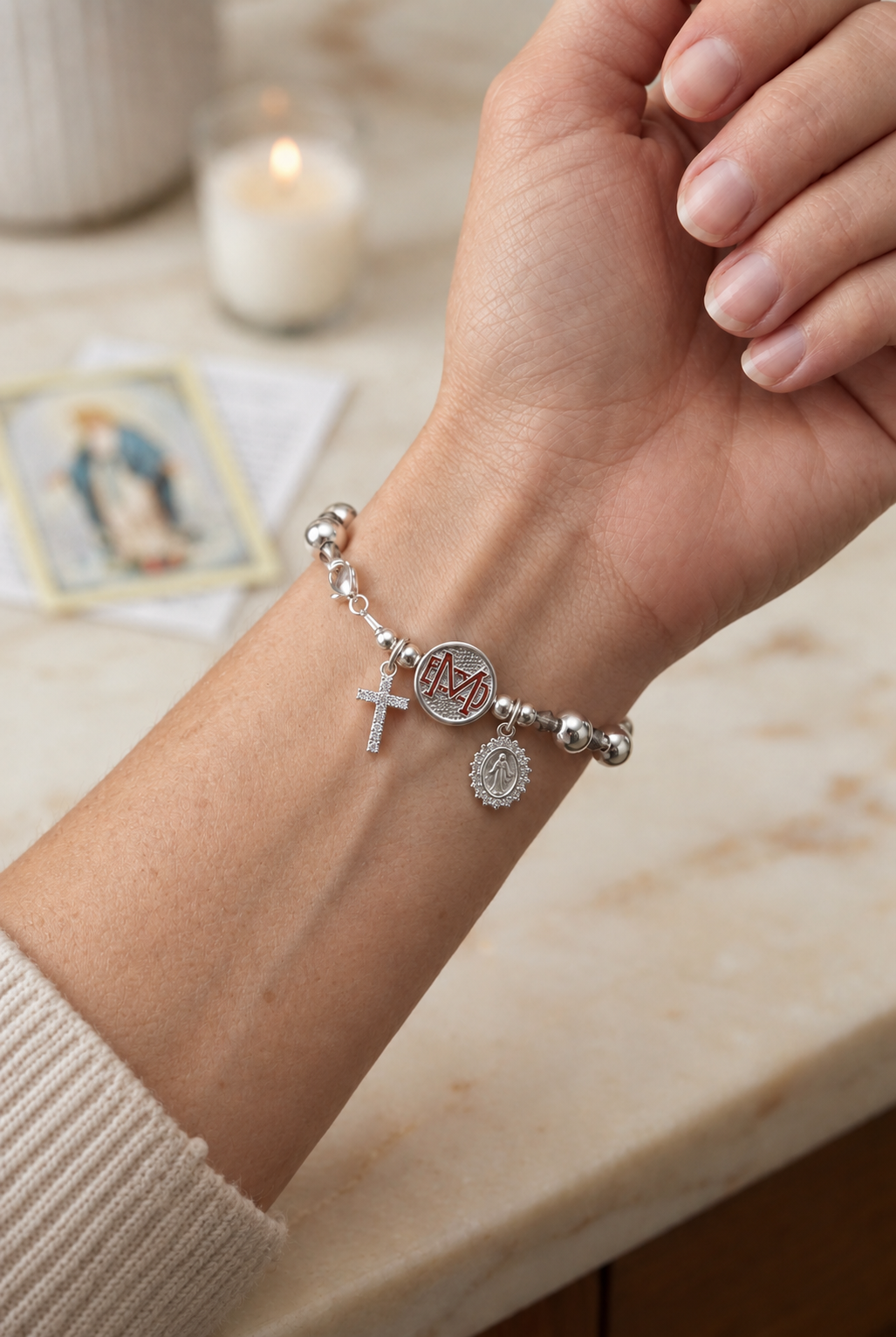 MDHS Rosary Bracelet