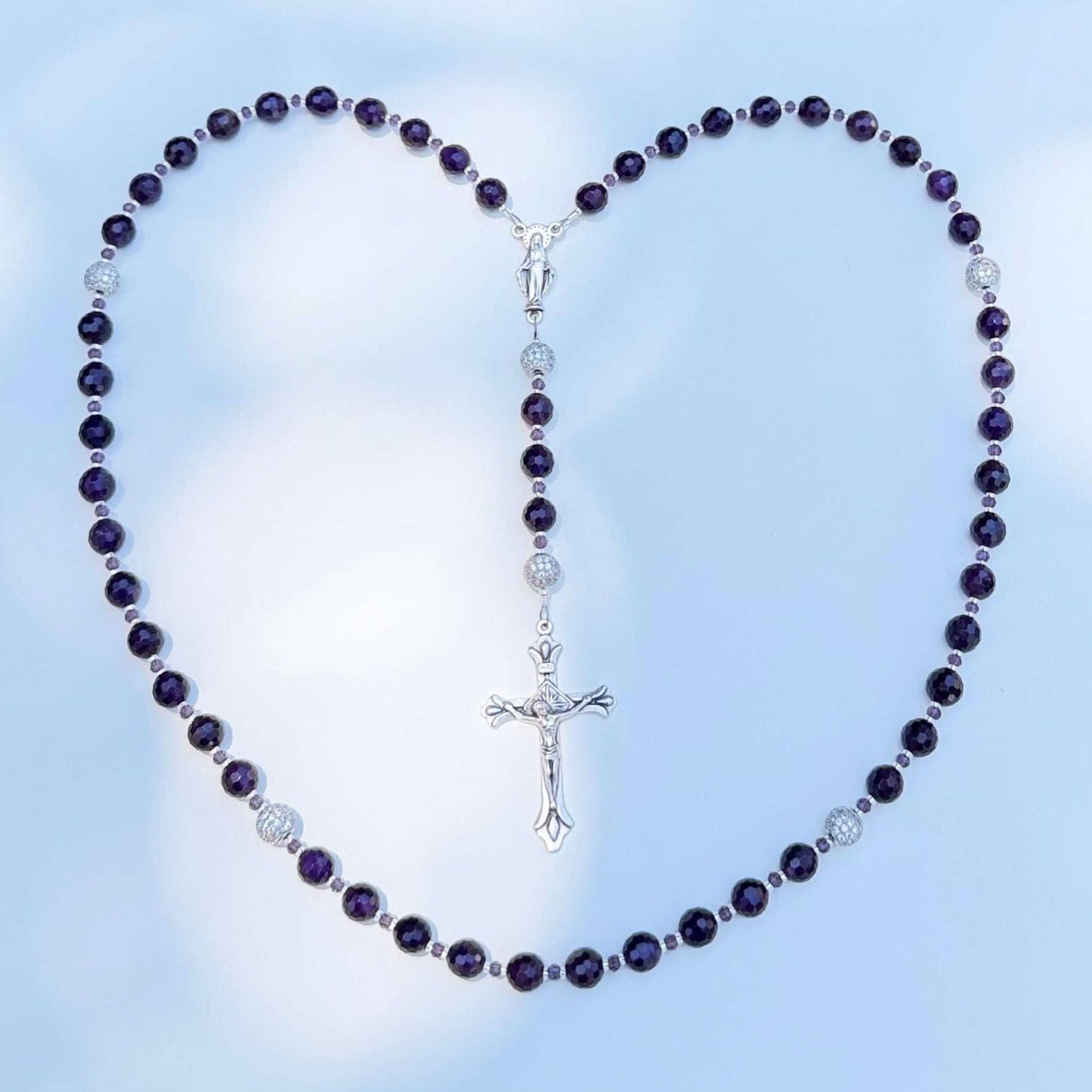 Amethyst Rosary
