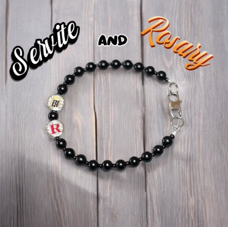Servite & Rosary Bracelet