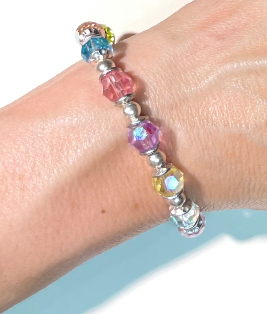 Spring Rosary Bracelet