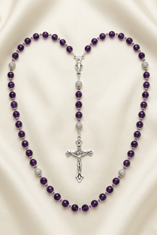 Amethyst Rosary