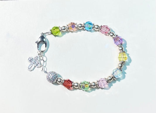 Spring Rosary Bracelet