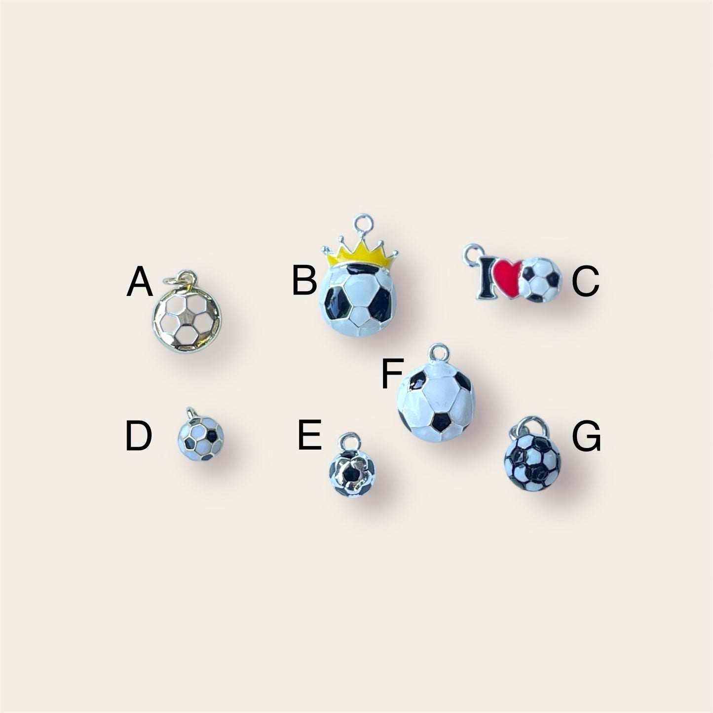Soccer Charms