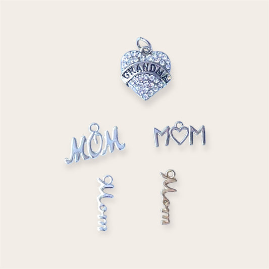 Mom & Grandma Charms