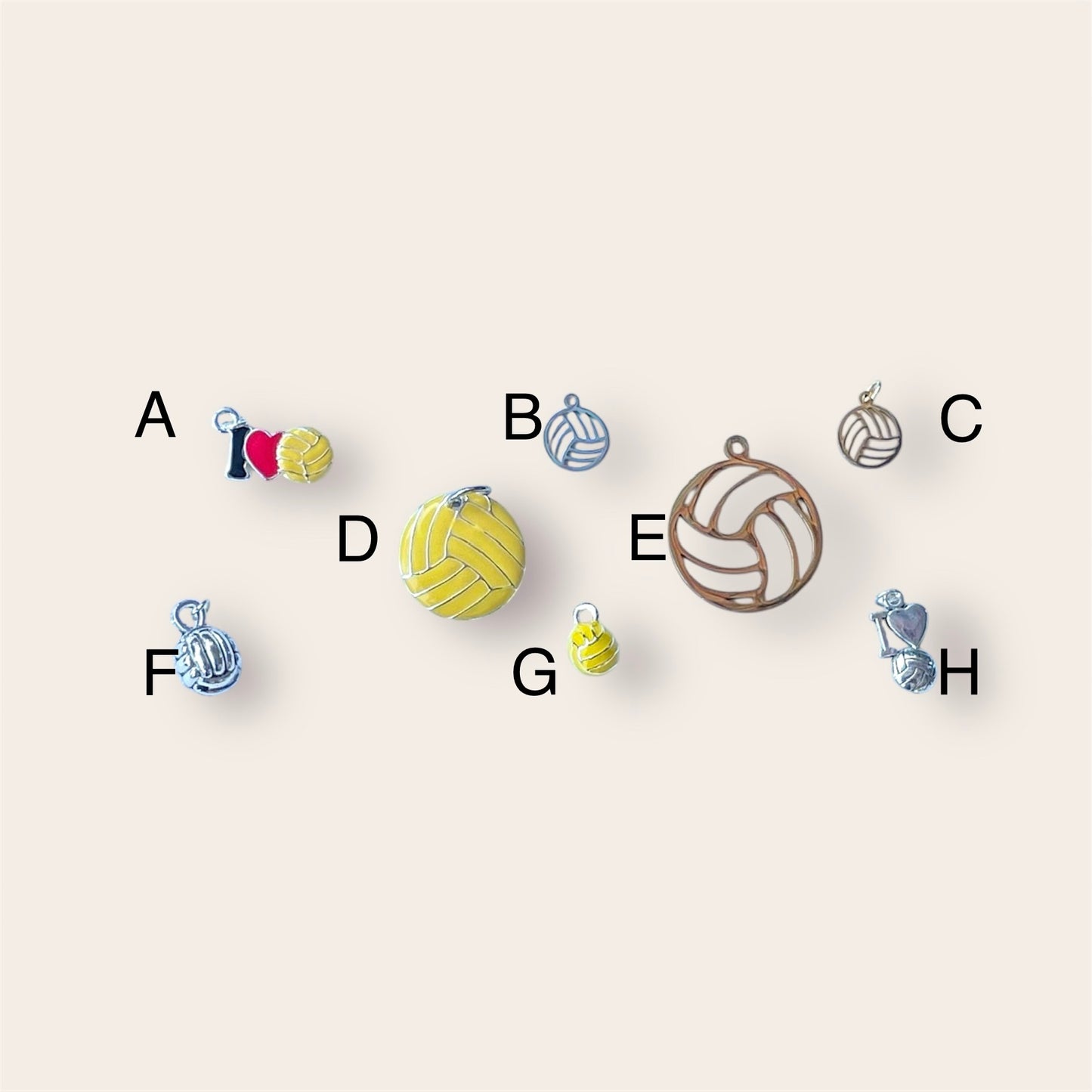 Waterpolo Charms