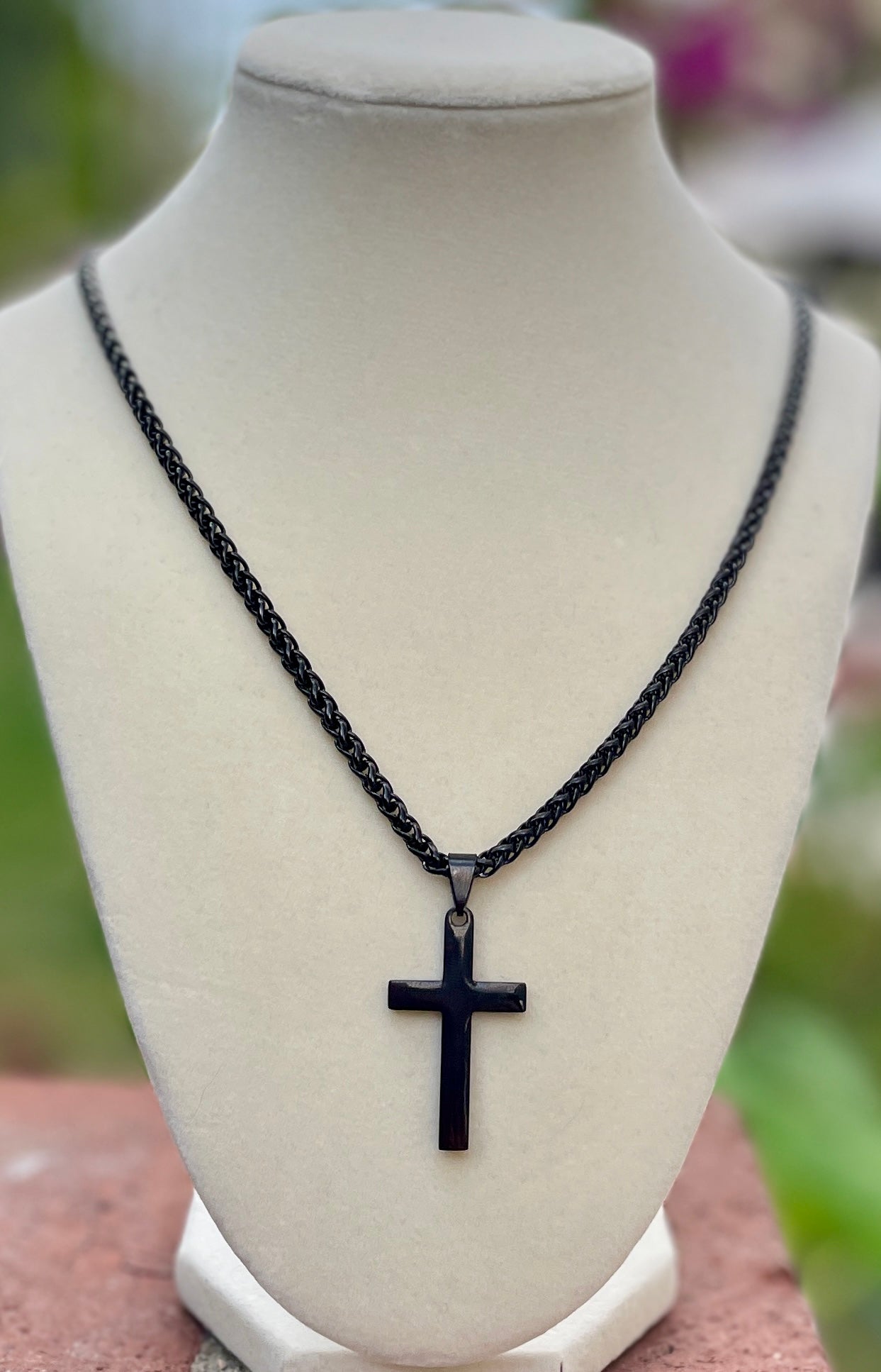 The Black Cross Collection – Stainless Steel Strength