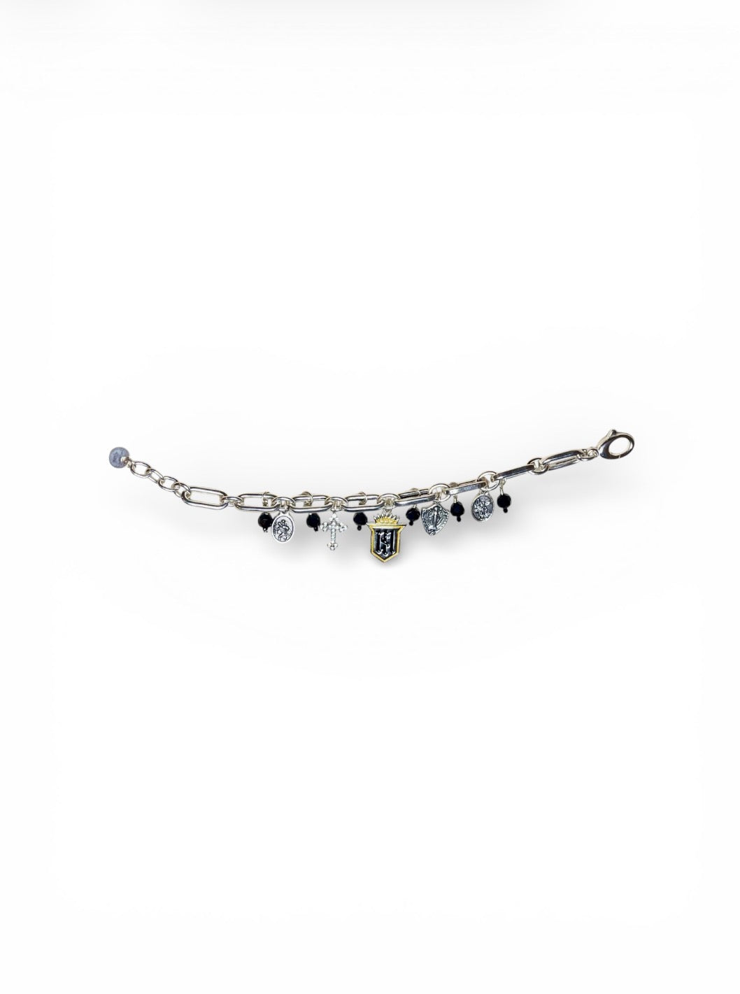 Servite Devotion Sterling Silver Charm Bracelet