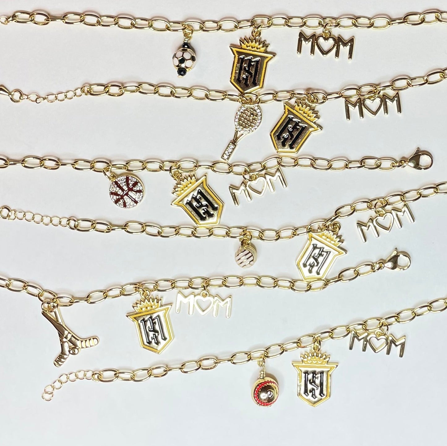 MOM Charm Bracelet