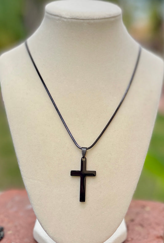 The Black Cross Collection – Stainless Steel Strength