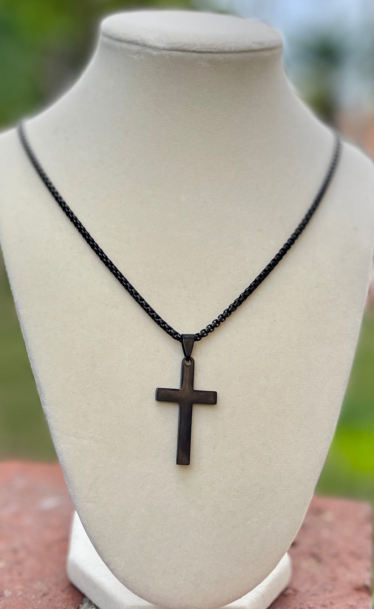 The Black Cross Collection – Stainless Steel Strength
