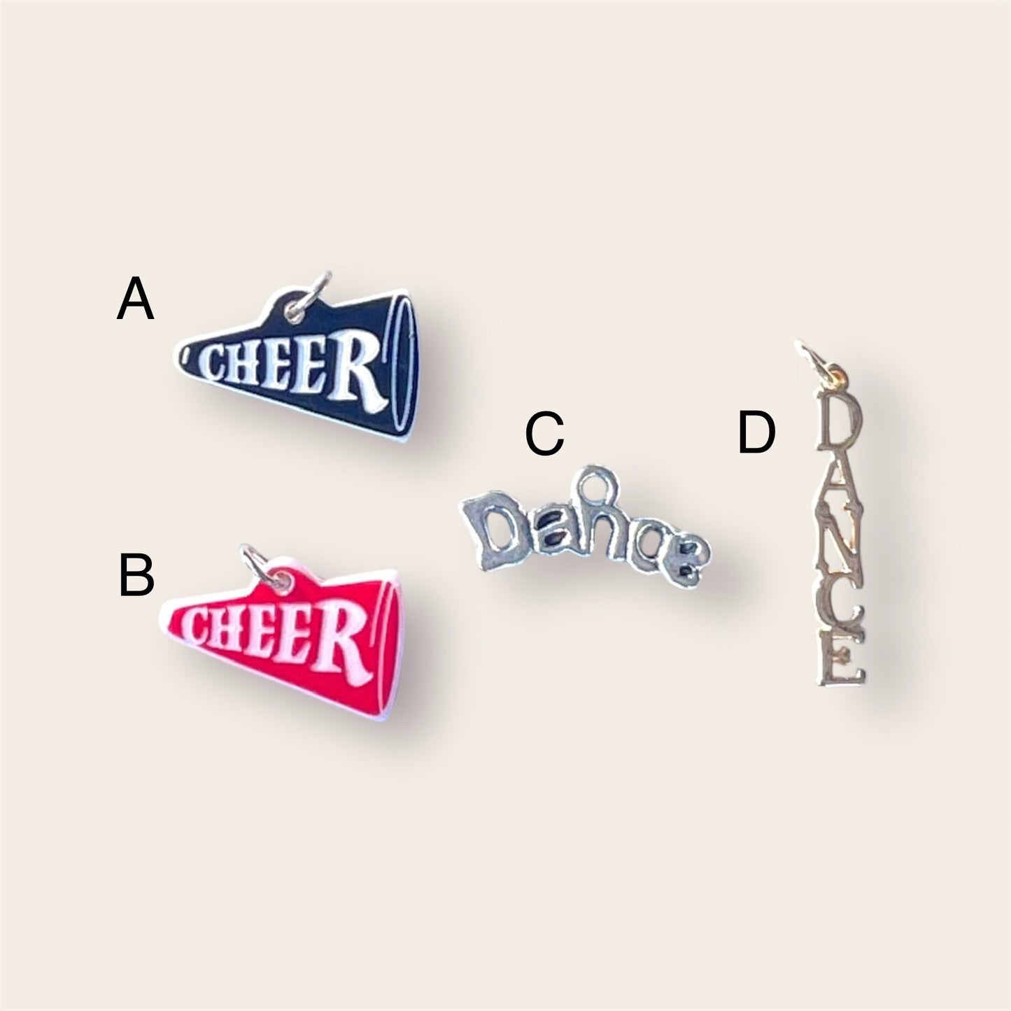 Cheer & Dance Charms