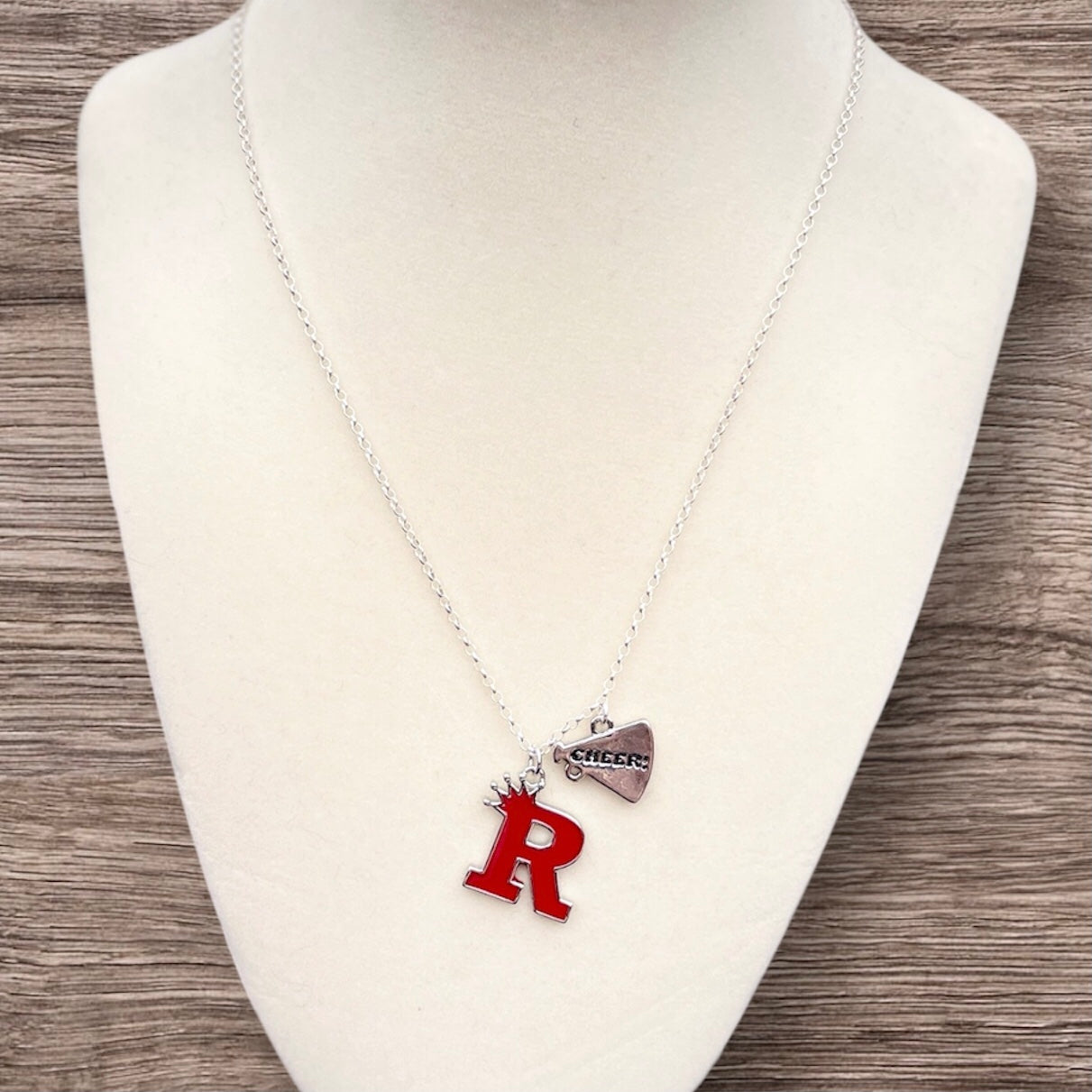 Rosary Academy Cheer Sterling Silver Necklace