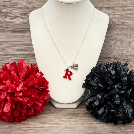 Rosary Academy Cheer Sterling Silver Necklace