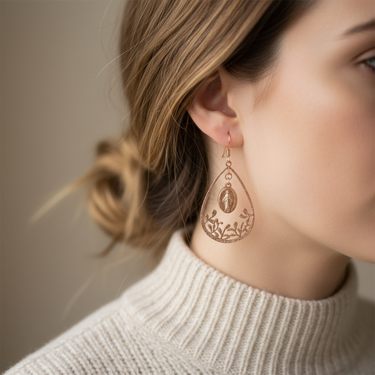 Miraculous Medal Earrings