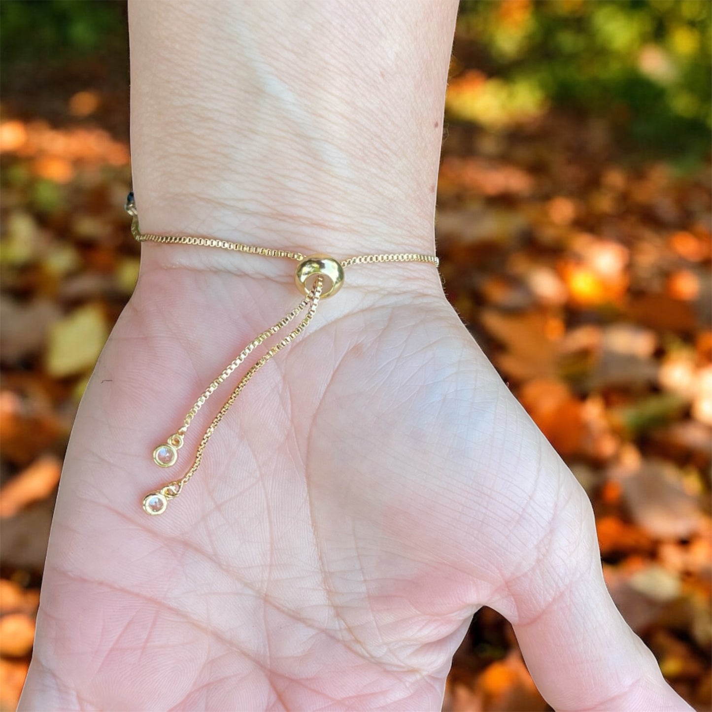 Servite Gold & Black Agate Cinch Bracelet