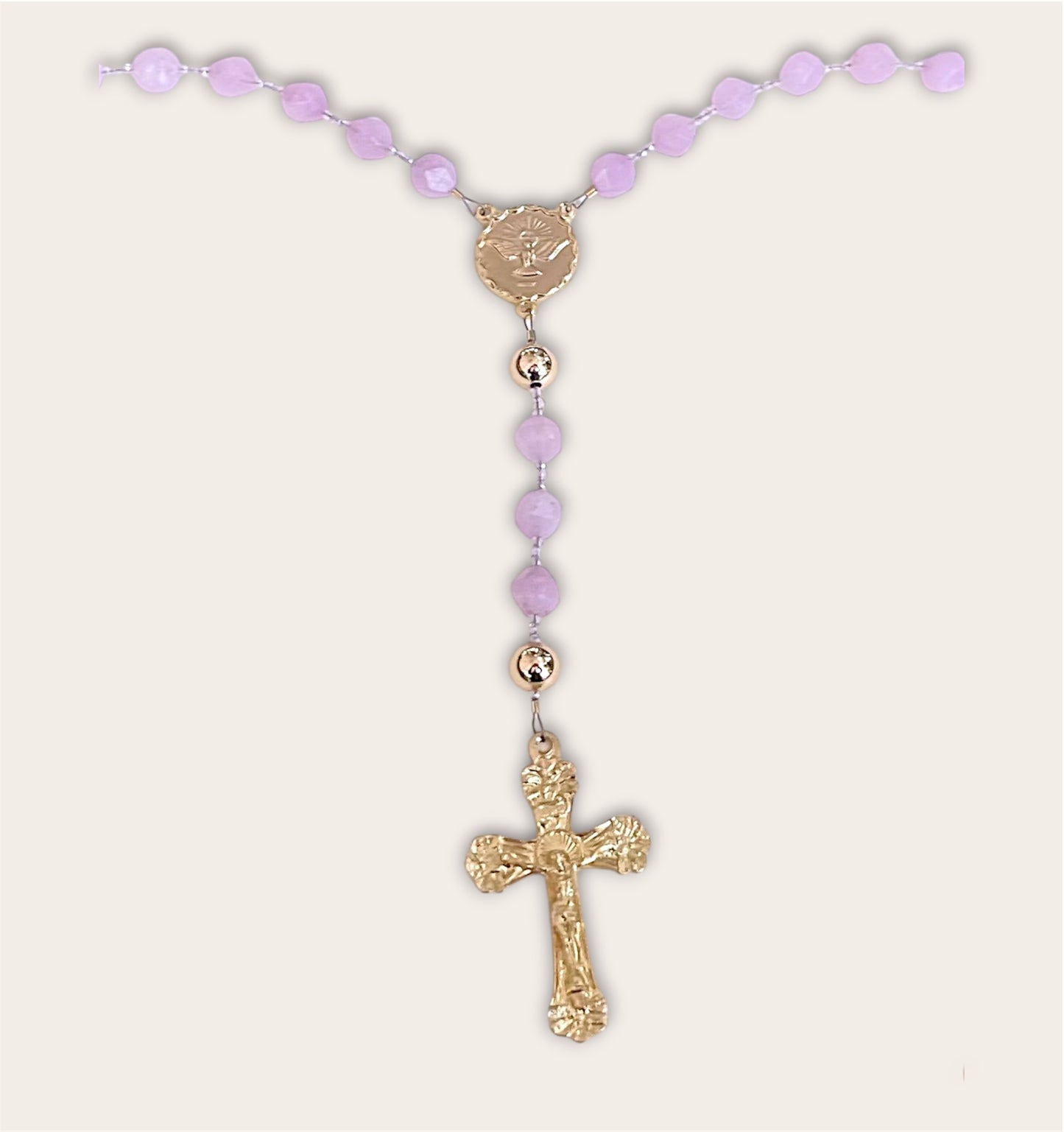 Lavender Confirmation Rosary