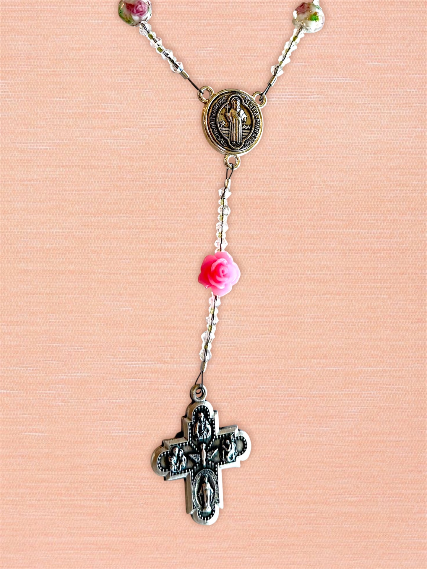 Floral Blessings Car Rosary
