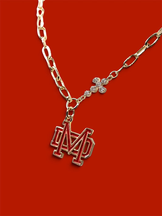 Monarch Cross Necklace