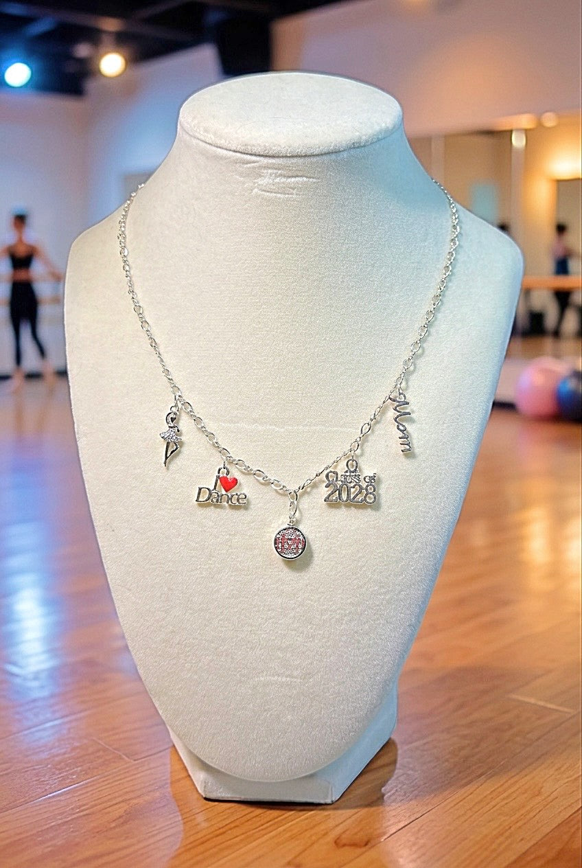Mater Dei Dance Charm Necklace