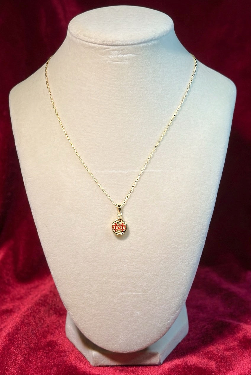Mater Dei Crest Necklace