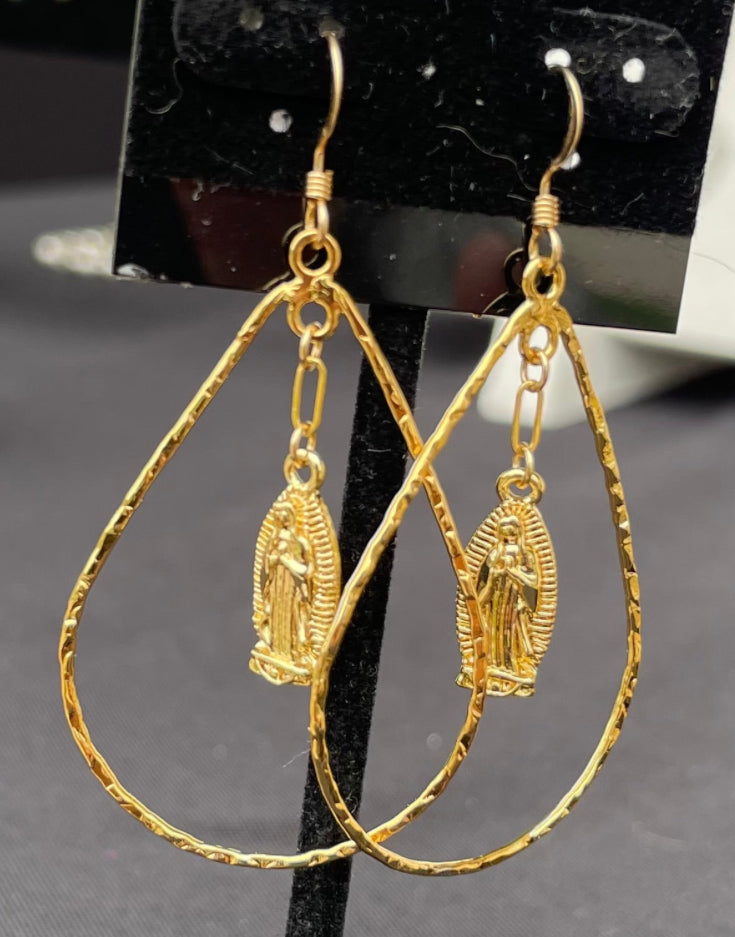 Our Lady of Guadalupe Earrings