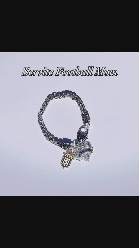 Servite Football Mom Bracelet